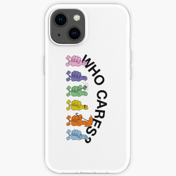 Who Cares? - Rex Orange County iPhone Soft Case RB2307 product Offical Rex Orange County Merch