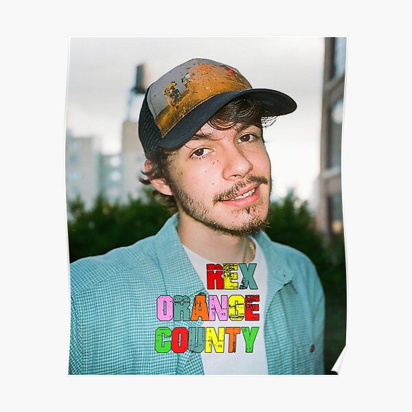 Fivered Rex Black County The Pony Poster RB2307 product Offical Rex Orange County Merch