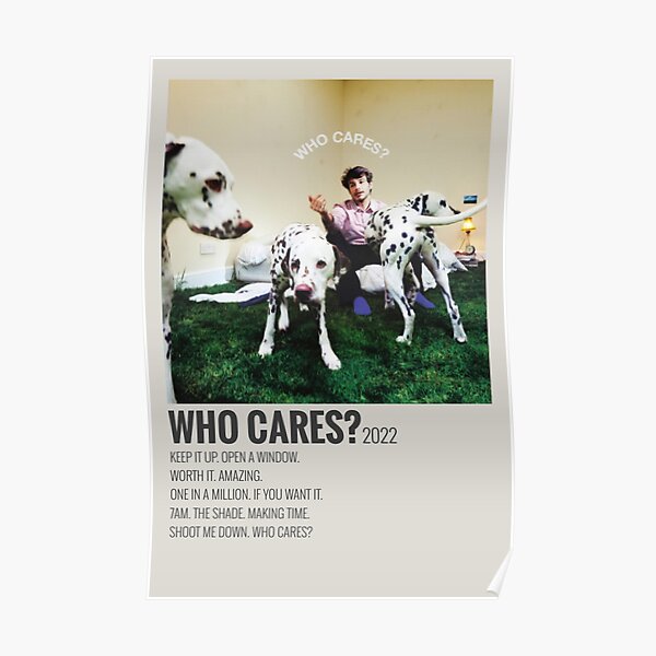rex orange county who cares? album  Poster RB2307 product Offical Rex Orange County Merch