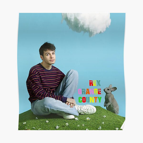 Fourred Rex Black County The Pony Poster RB2307 product Offical Rex Orange County Merch