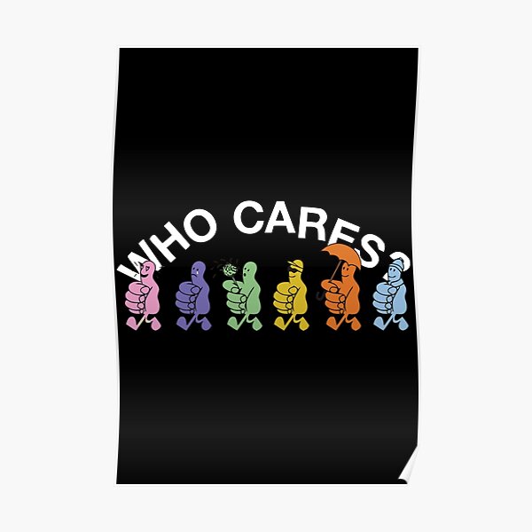 Rex Orange County Merch Who Cares Poster RB2307 product Offical Rex Orange County Merch