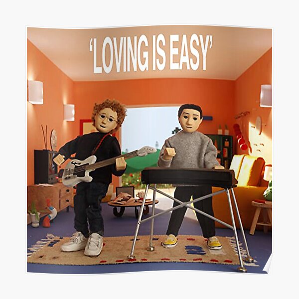 Rex Orange County - Loving is Easy Album Cover Poster RB2307 product Offical Rex Orange County Merch