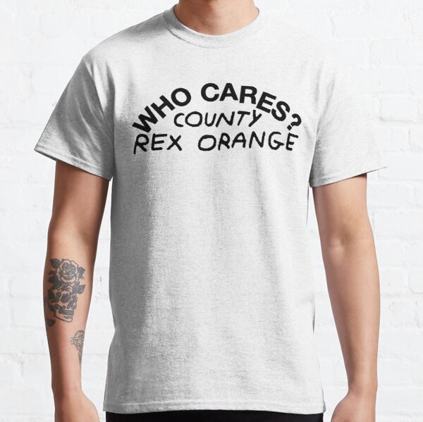 Rex Orange County Merch Who Cares Classic T-Shirt RB2307 product Offical Rex Orange County Merch