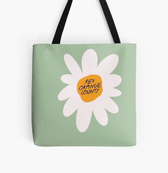 rex orange county who cares - FLOWER All Over Print Tote Bag RB2307 product Offical Rex Orange County Merch