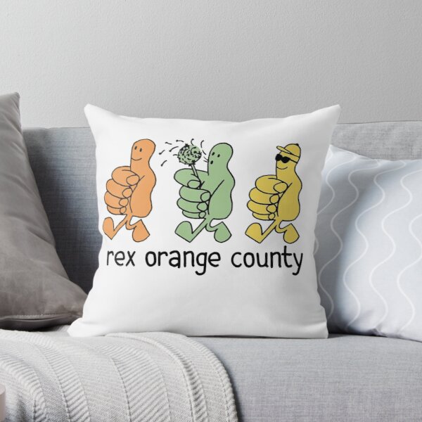 rex orange county - Rex Orange County Sunflower - Rex Orange County Tour  Throw Pillow RB2307 product Offical Rex Orange County Merch
