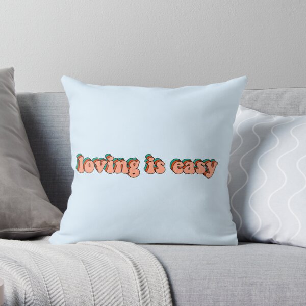loving is easy rex orange county Throw Pillow RB2307 product Offical Rex Orange County Merch