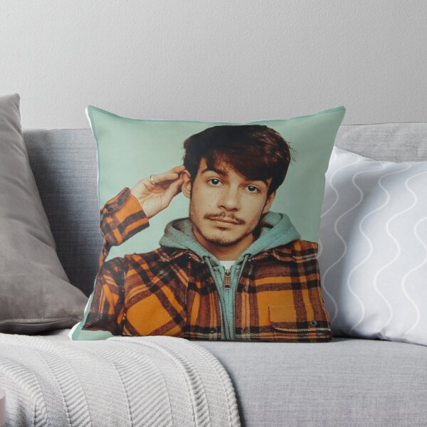   rex orange county grey Throw Pillow RB2307 product Offical Rex Orange County Merch