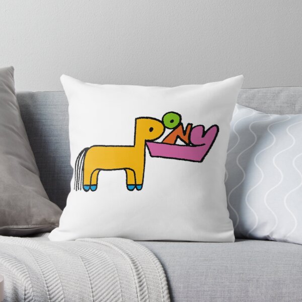 Pony Rex Orange County Throw Pillow RB2307 product Offical Rex Orange County Merch