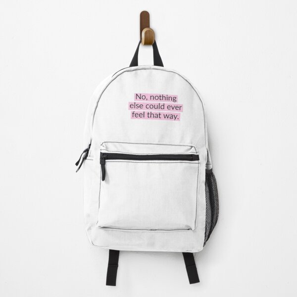 no nothing else could ever feel that way - rex orange county  Backpack RB2307 product Offical Rex Orange County Merch