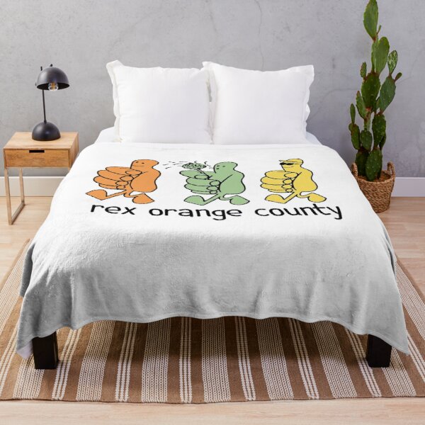 rex orange county - Rex Orange County Sunflower - Rex Orange County Tour  Throw Blanket RB2307 product Offical Rex Orange County Merch
