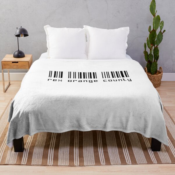 rex orange county who cares QR Throw Blanket RB2307 product Offical Rex Orange County Merch