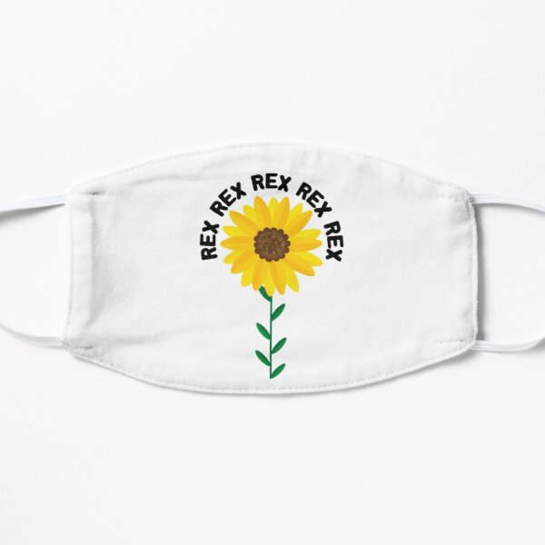 Rex Orange County Sunflower Flat Mask RB2307 product Offical Rex Orange County Merch