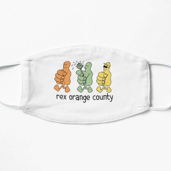 rex orange county - Rex Orange County Sunflower - Rex Orange County Tour  Flat Mask RB2307 product Offical Rex Orange County Merch