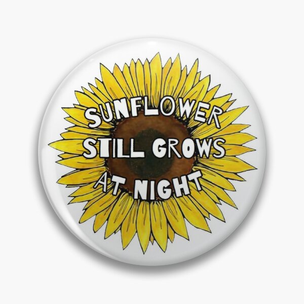 Sunflower - Rex Orange County Pin RB2307 product Offical Rex Orange County Merch